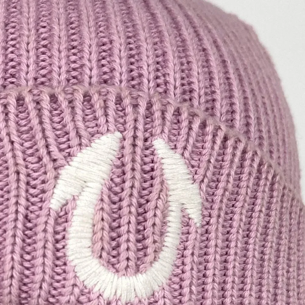 True Religion Brand Jeans Light Purple Beanie 100% Cotton